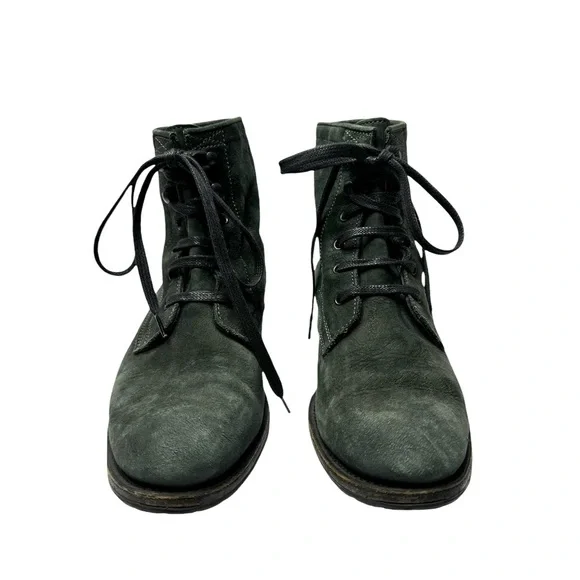 n.d.c. Made By HandSunday Boot in Nubuck Leather Lace Up 39